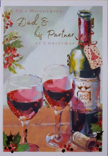 Picture of DAD & PARTNER CHRISTMAS CARD